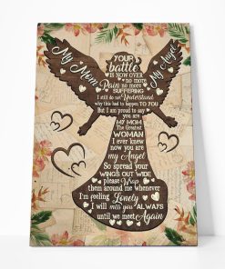 Gearhumans Gearhuman 3D My Mom My Angel Canvas GJ010420 Canvas 1 Piece Non Frame M