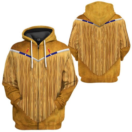 Gearhumans Gearhuman 3D Native America Tshirt Hoodie Apparel GB180326 3D Apparel