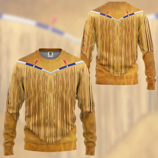 Gearhumans Gearhuman 3D Native America Tshirt Hoodie Apparel GB180326 3D Apparel