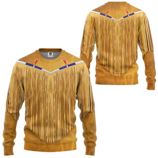 Gearhumans Gearhuman 3D Native America Tshirt Hoodie Apparel GB180326 3D Apparel