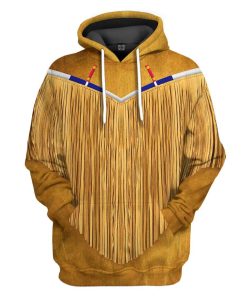 Gearhumans Gearhuman 3D Native America Tshirt Hoodie Apparel GB180326 3D Apparel Hoodie S