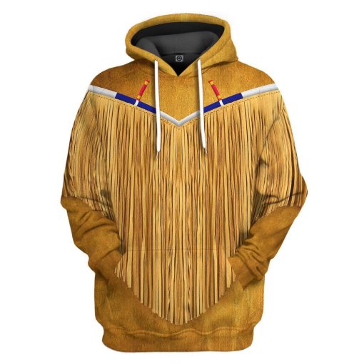 Gearhumans Gearhuman 3D Native America Tshirt Hoodie Apparel GB180326 3D Apparel Hoodie S