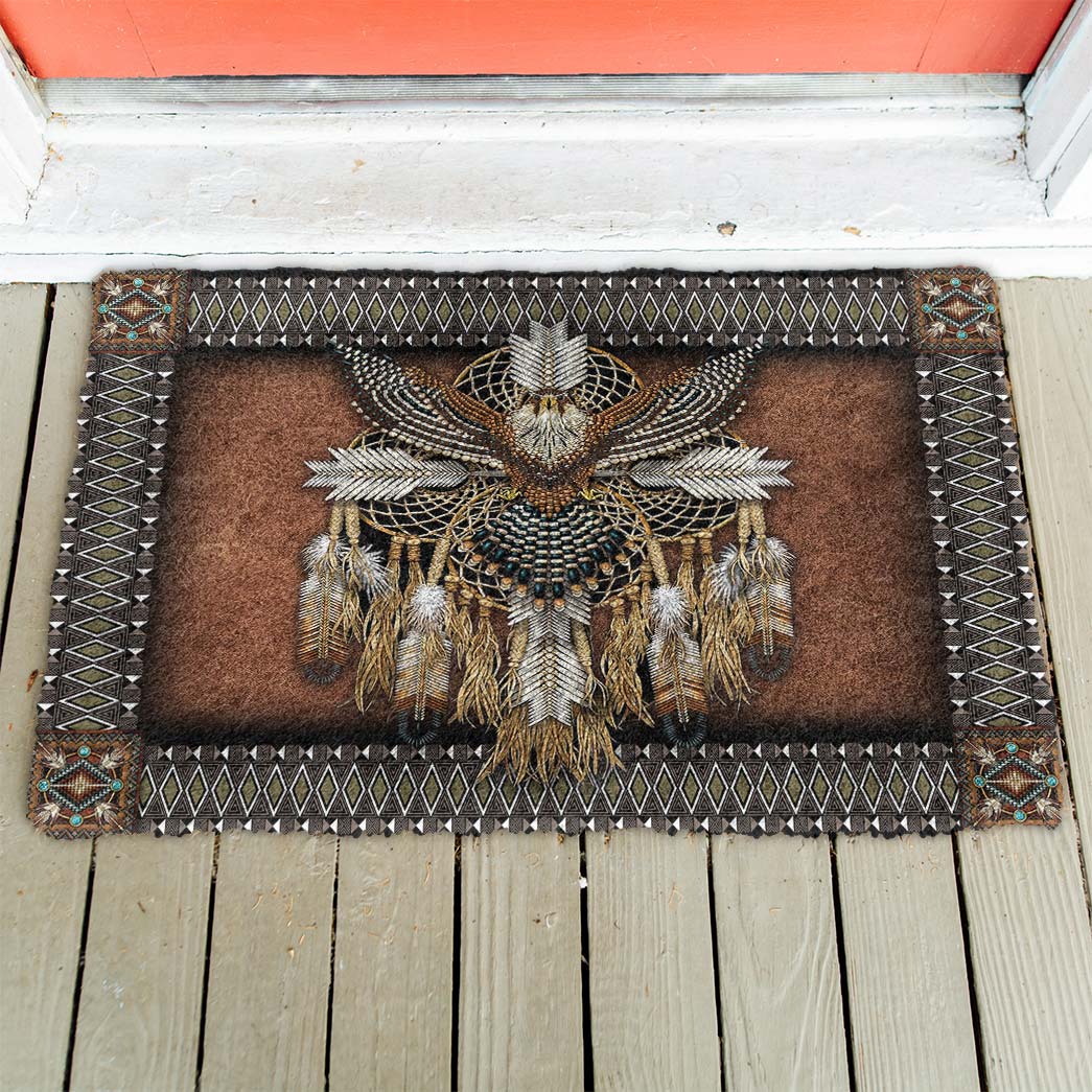 Gearhumans 3D Native American Doormat 5 Gearhumans Gearhuman 3D Native American Doormat GB110311 Doormat
