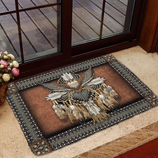 Gearhumans 3D Native American Doormat 9 Gearhumans Gearhuman 3D Native American Doormat GB110311 Doormat