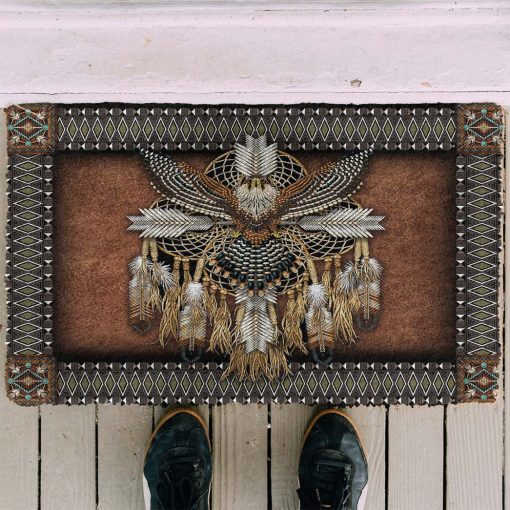 Gearhumans 3D Native American Doormat 8 Gearhumans Gearhuman 3D Native American Doormat GB110311 Doormat