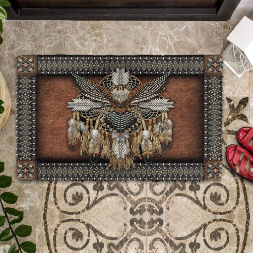 Gearhumans 3D Native American Doormat 11 Gearhumans Gearhuman 3D Native American Doormat GB110311 Doormat