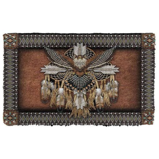 Gearhumans 3D Native American Doormat 7 Gearhumans Gearhuman 3D Native American Doormat GB110311 Doormat Doormat S(15,8''x23,6'')