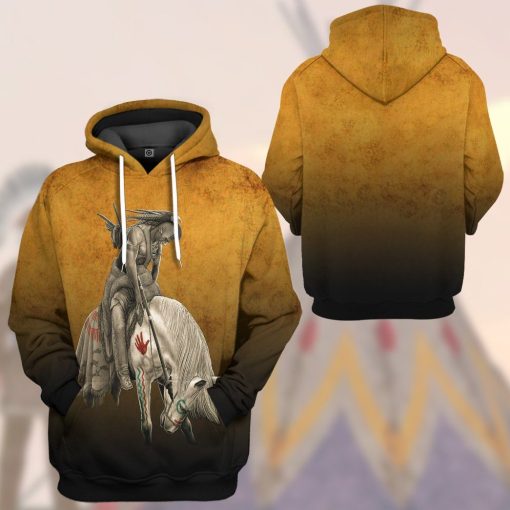 Gearhumans Gearhuman 3D Native Culture Tshirt Hoodie Apparel GB180320 3D Apparel