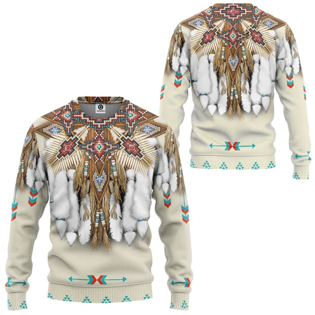 Gearhumans 3D Native Pattern Tshirt Hoodie Apparel 6 Gearhumans Gearhuman 3D Native Pattern Tshirt Hoodie Apparel GB110324 3D Apparel