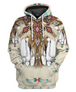 Gearhumans Gearhuman 3D Native Pattern Tshirt Hoodie Apparel GB110324 3D Apparel Hoodie S