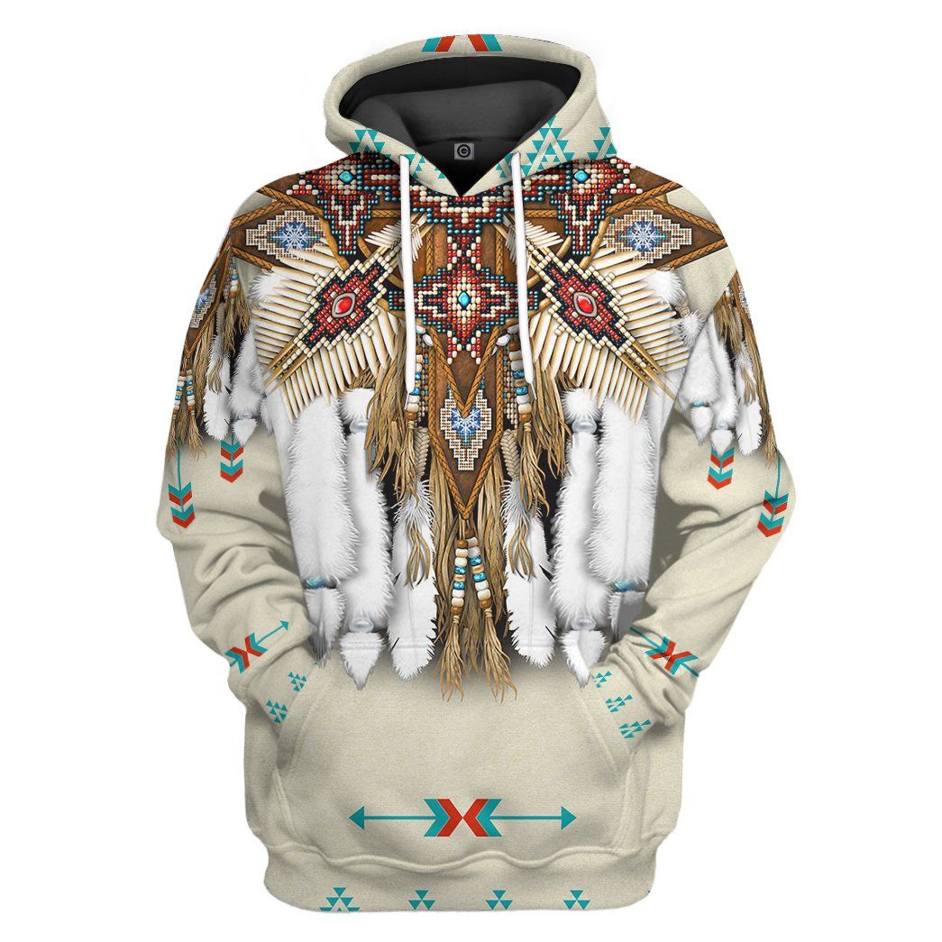 Gearhumans 3D Native Pattern Tshirt Hoodie Apparel 1 Gearhumans Gearhuman 3D Native Pattern Tshirt Hoodie Apparel GB110324 3D Apparel Hoodie S
