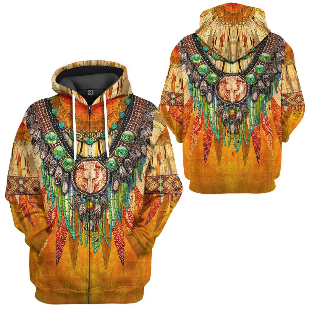 Gearhumans 3D Native Pattern Tshirt Hoodie Apparel 8 Gearhumans Gearhuman 3D Native Pattern Tshirt Hoodie Apparel GB110326 3D Apparel