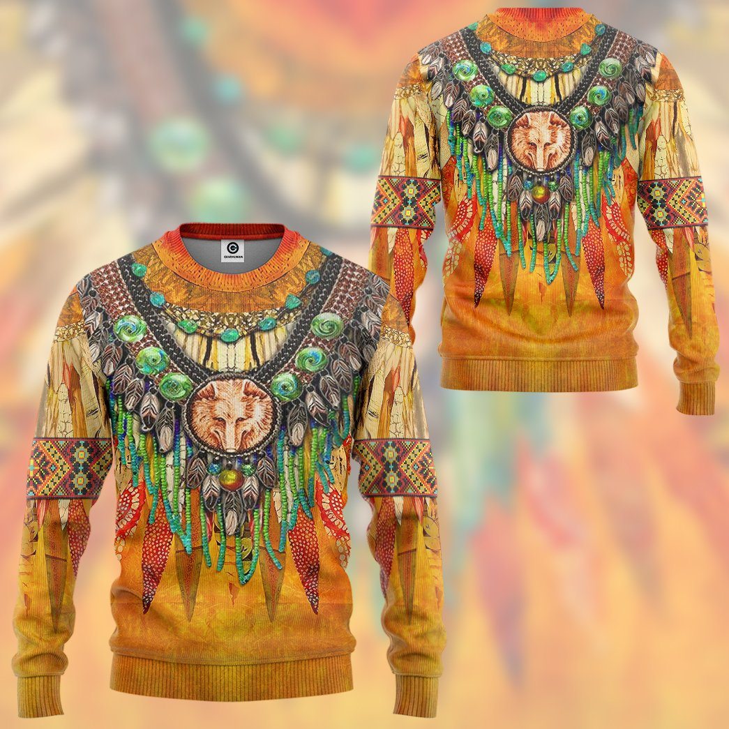 Gearhumans 3D Native Pattern Tshirt Hoodie Apparel 12 Gearhumans Gearhuman 3D Native Pattern Tshirt Hoodie Apparel GB110326 3D Apparel