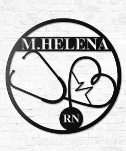 Gearhumans Gearhuman 3D Nurse Life Custom Name Metal Sign GW19033 Metal Sign Metal Sign XS(8'x8')