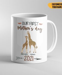 Gearhumans Gearhuman 3D Our First Mothers Day Custom Name Mug GJ300308 Mug 11oz