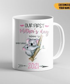 Gearhumans Gearhuman 3D Our First Mothers Day Custom Name Mug GJ300309 Mug 11oz