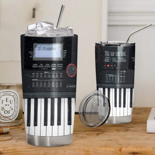 Gearhumans Gearhuman 3D Piano Custom Design Vacuum Insulated Tumbler GV100813 Tumbler
