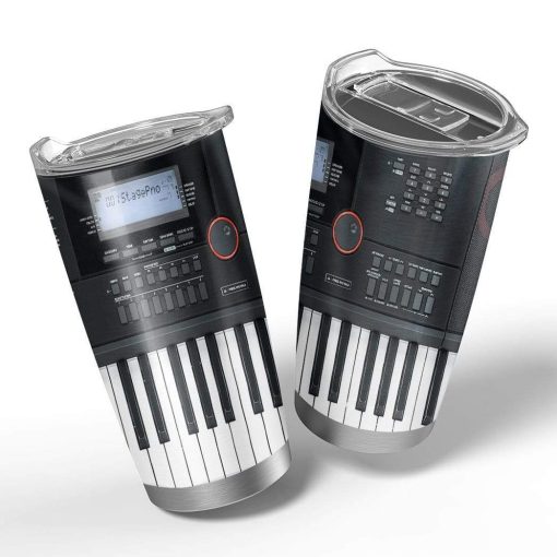 Gearhumans Gearhuman 3D Piano Custom Design Vacuum Insulated Tumbler GV100813 Tumbler