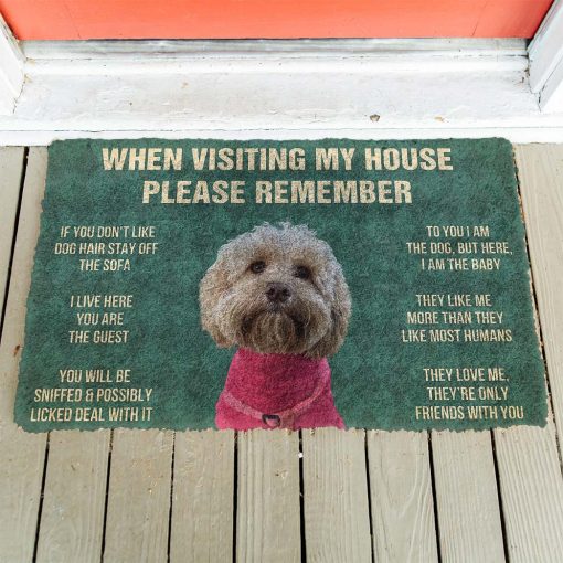 Gearhumans Gearhuman 3D Please Remember Dog Doormat GV26038 Doormat
