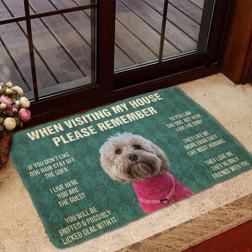 Gearhumans Gearhuman 3D Please Remember Dog Doormat GV26038 Doormat