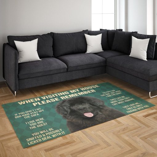 Gearhumans Gearhuman 3D Please Remember Newfoundland Carpet GV22035 Square Carpet