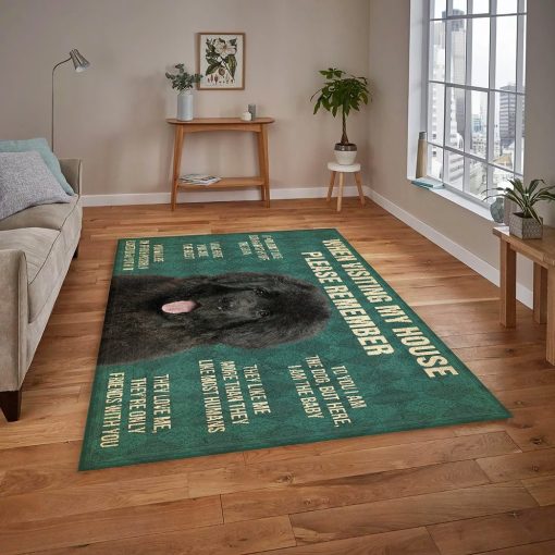 Gearhumans Gearhuman 3D Please Remember Newfoundland Carpet GV22035 Square Carpet