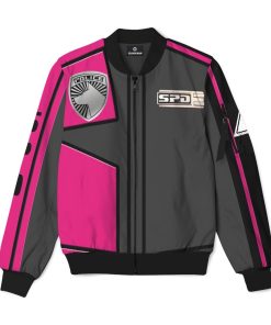 Gearhumans Gearhuman 3D Power Rangers SPD Pink Uniform Bomber GB220217 Bomber Jacket Bomber S