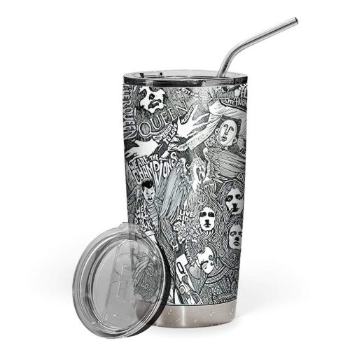 Gearhumans Gearhuman 3D Queen Album Art Custom Tumbler GN11083 Tumbler 20oz