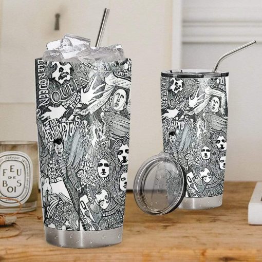 Gearhumans Gearhuman 3D Queen Album Art Custom Tumbler GN11083 Tumbler