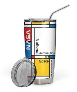 Gearhumans Gearhuman 3D Rectangle Bauhaus Nasa Custom Tumbler GN18088 Tumbler 20oz