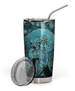 Gearhumans Gearhuman 3D Rick And Morty Custom Design Vacuum Insulated Tumbler GN22075 Tumbler 20oz