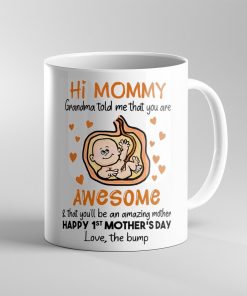 Gearhumans Gearhuman 3D Say Hi to Mommy Mug GJ010445 Mug 11oz