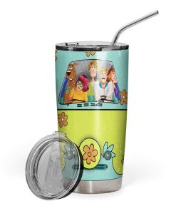 Gearhumans Gearhuman 3D Scoob 2020 Scooby Doo 2020 Custom Design Vacuum Insulated Tumbler GV220710 Tumbler 20oz