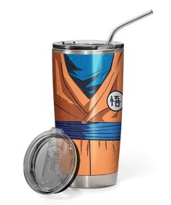 Gearhumans Gearhuman 3D Son Goku Custom Design Vacuum Insulated Tumbler GV260511 Tumbler 20oz