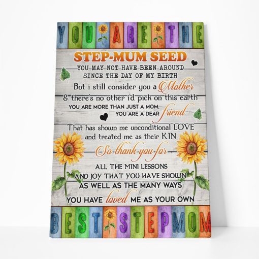 Gearhumans Gearhuman 3D Step Mum Seed Canvas GJ290301 Canvas 1 Piece Non Frame M