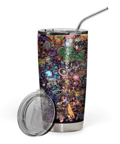 Gearhumans Gearhuman 3D Superheros Custom Design Vacuum Insulated Tumbler GW03084 Tumbler 20oz