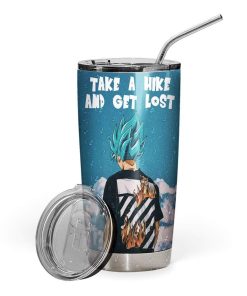 Gearhumans Gearhuman 3D Take A Hike And Get Lost Glitter Custom Design Vacuum Insulated Tumbler GL290722 Glitter Tumbler 20oz/Glitter