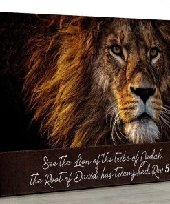 Gearhumans Gearhuman 3D The Lion Of Judah Custom Canvas GW15039 Canvas 1 Piece Non Frame M
