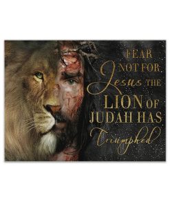 Gearhumans Gearhuman 3D The Lion Of Judah Has Triumphed Custom Canvas GW15033 Canvas 1 Piece Non Frame M