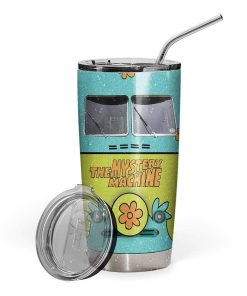 Gearhumans Gearhuman 3D The Mystery Machine Custom Name Design Vacuum Insulated Tumbler GV14089 Tumbler 20oz