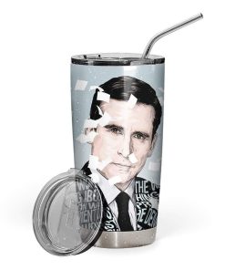 Gearhumans Gearhuman 3D The Office Michael Scott Custom Name Design Vacuum Insulated Tumbler GW12084 Tumbler 20oz
