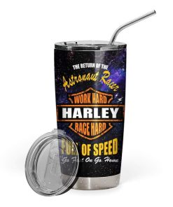 Gearhumans Gearhuman 3D The Return Of The Astronaut Racer Custom Design Vacuum Insulated Tumbler GV22052 Tumbler 20oz