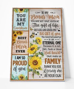 Gearhumans Gearhuman 3D To Bonus Mom You are my Sunshine Canvas GJ010405 Canvas 1 Piece Non Frame M
