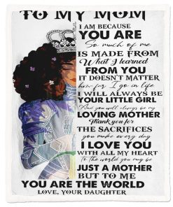 Gearhumans Gearhuman 3D To My Mom Blanket GH290324 Blanket Blanket M(51''x59'')