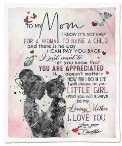 Gearhumans Gearhuman 3D To My Mom You Will Always Be My Loving Mother Blanket GH290328 Blanket Blanket M(51''x59'')