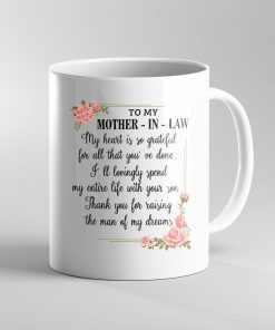 Gearhumans Gearhuman 3D To My Mother In Law Mothers Day Gift Custom Name Mug GW260323 Mug 11oz