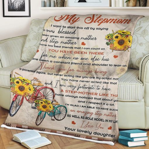 Gearhumans Gearhuman 3D To My Step Mom Blanket GJ290303 Blanket