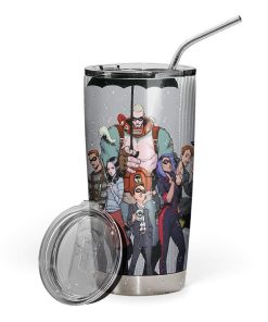 Gearhumans Gearhuman 3D Umbrella Academy Custom Design Vacuum Insulated Tumbler GL03081 Tumbler 20oz