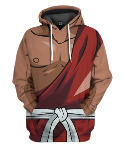 Gearhumans Gearhuman 3D Uub Majin Boo Dragon Ball Tshirt Hoodie Apparel GV15034 3D Apparel Hoodie S