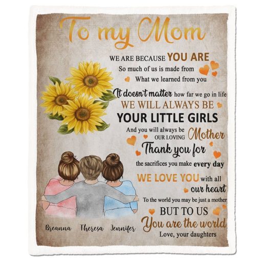 Gearhumans Gearhuman 3D We Are Because You Are Blanket GH290317 Blanket Blanket M(51''x59'')